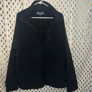 Rugged exposure Men’s waterproof rain jacket black size XXL